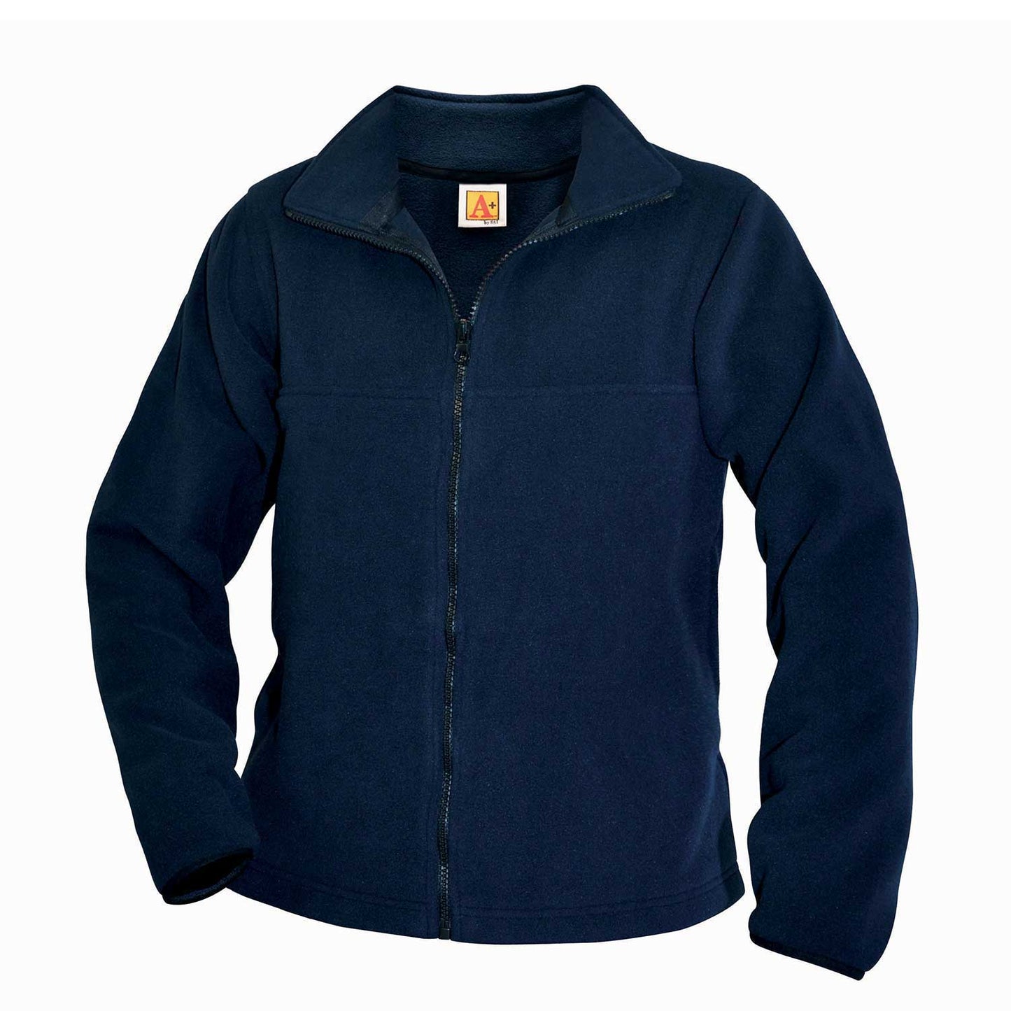 Unisex Zip-Front Fabri-Tech Fleece Jacket w/Logo - 1300