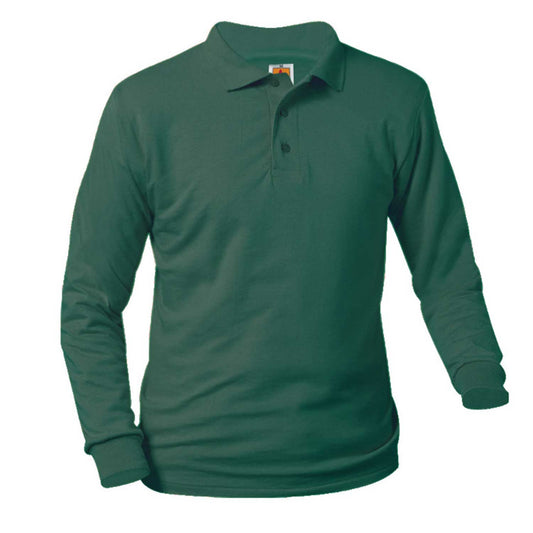 Jersey Knit Long Sleeve Shirt (Unisex) w/Logo - 1300