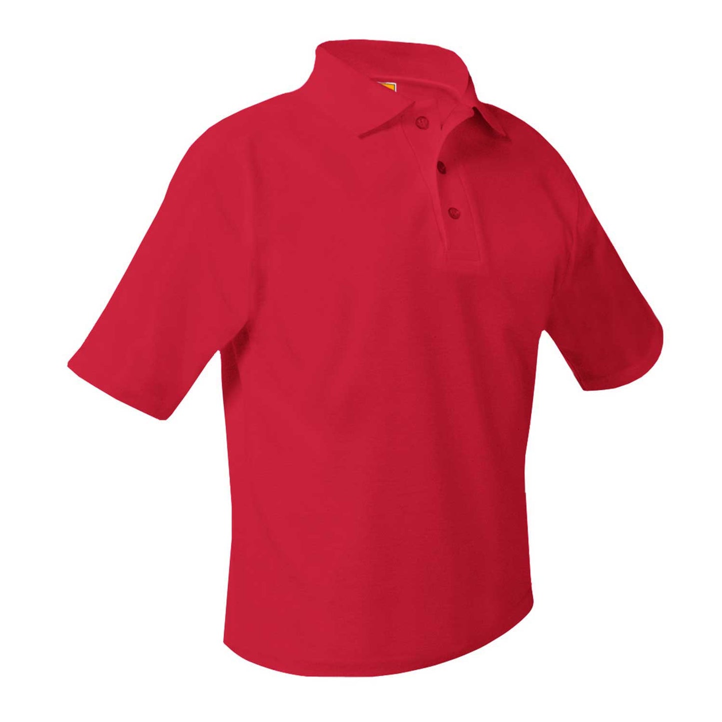 Unisex Pique Polo Shirt, Short Sleeves, Hemmed w/Logo - 1304